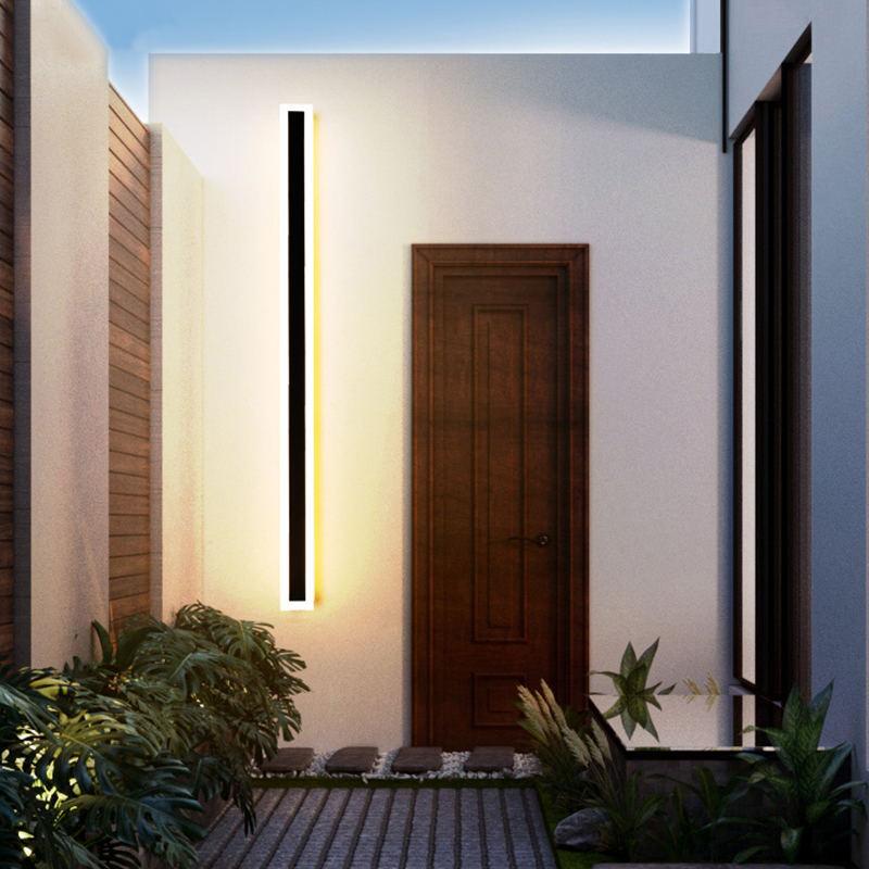 Aplique de Parede Exterior Moderna – Ideal Para Jardim Ou Fachada 