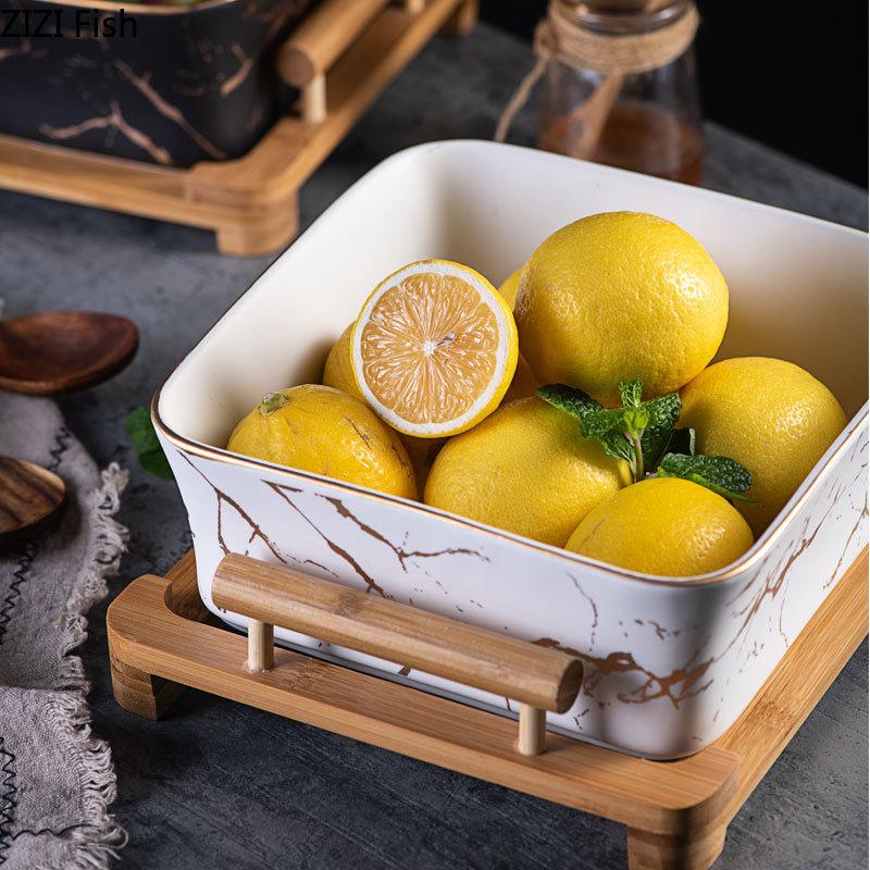 European Serving Bowl With Base - Elegance & Refined Presentation