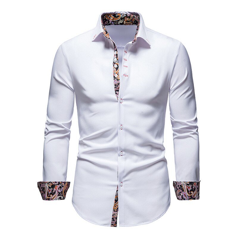 Stéphane | Moderne Klassieke Overhemd – Elegantie Voor Mannen 