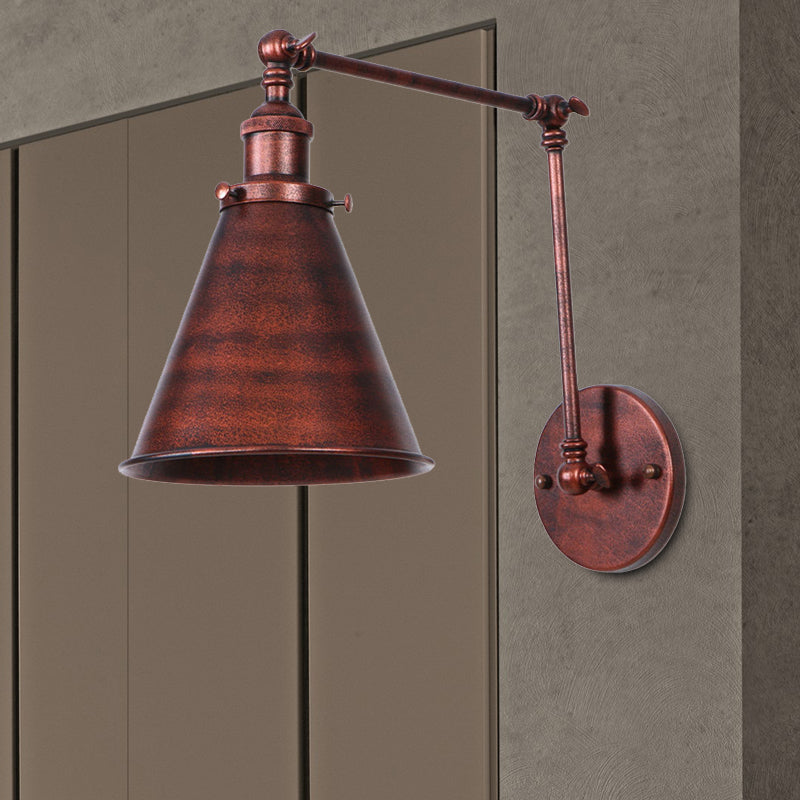 Lampa ścienna w stylu industrialnym - solidna konstrukcja i niepowtarzalny styl