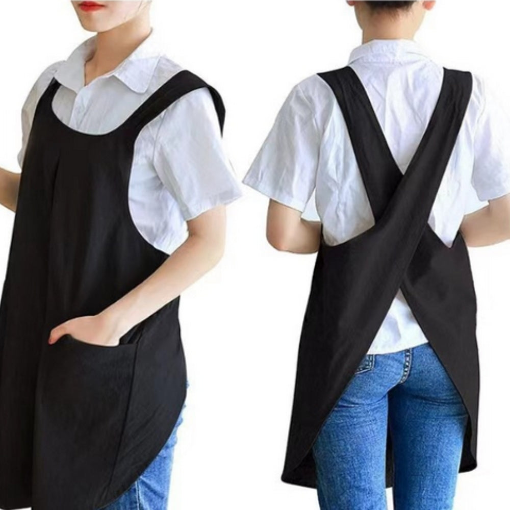Korslagte forklæde inspireret af koreansk design – elegance og praktisk anvendelse i hverdagen 