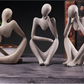 Scultura Astratta Pensatore – Eleganza Contemplativa e Design Moderno 