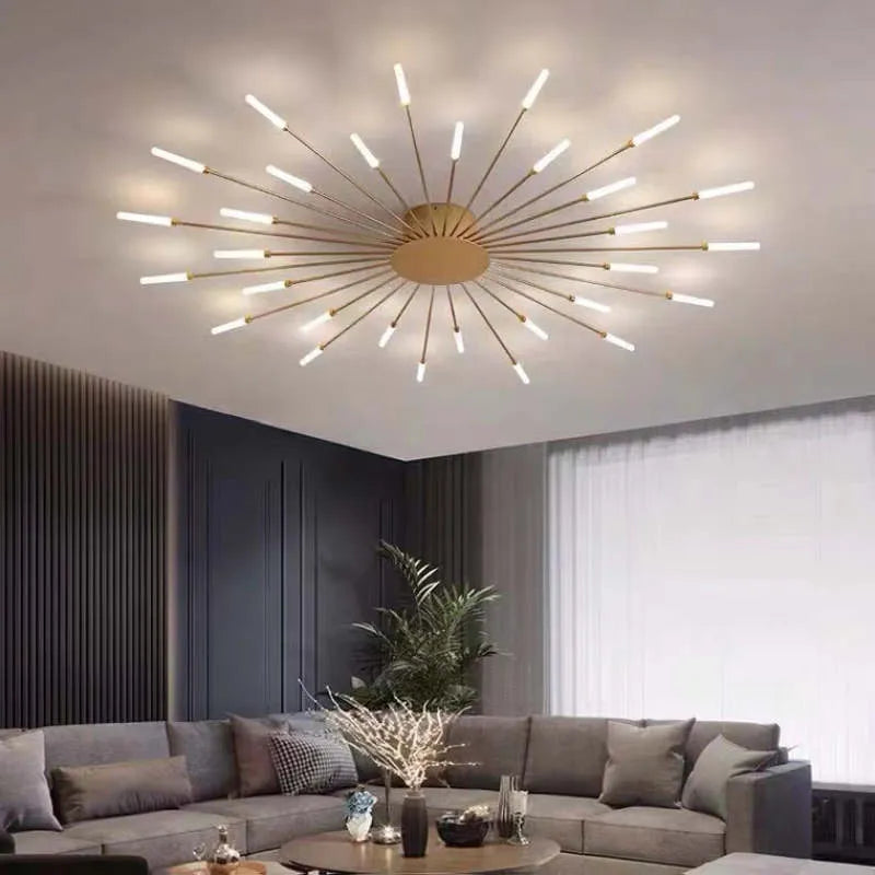 Luz de Teto LED Moderna – Iluminação Elegante e Design Contemporâneo 