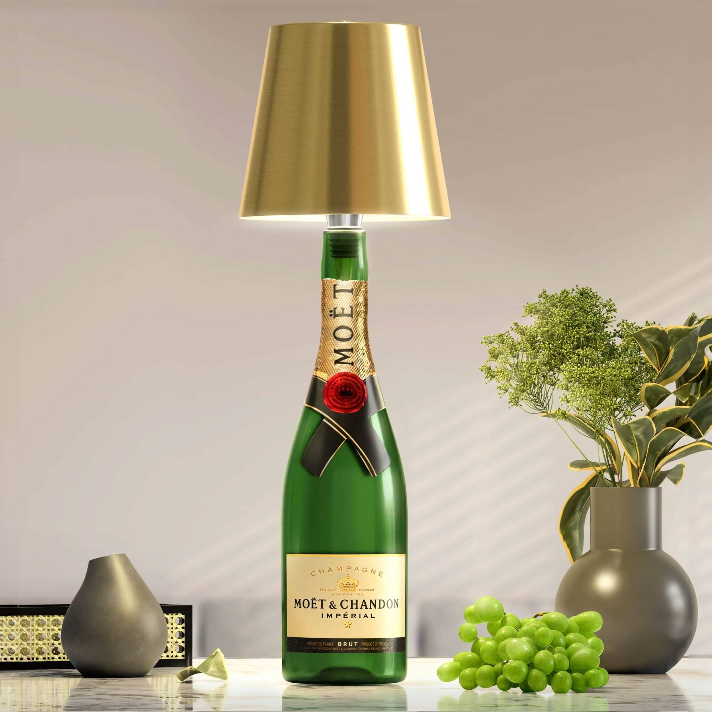 Lampe LED Rechargeable – Transformez Vos Bouteilles En Luminaires
