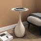 Table D’Appoint Ronde – Structure Métal Et Socle Stable