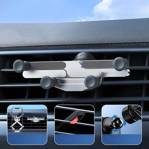 Suporte de Telefone para Carro – Manutenção Estável e Segura 