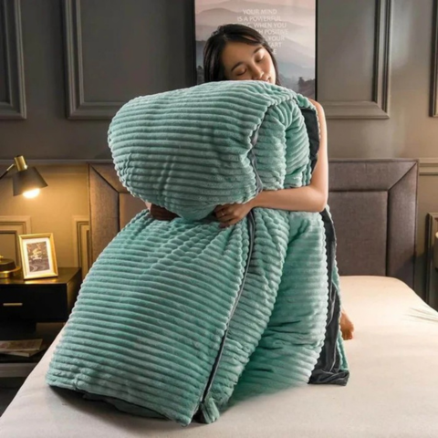 Parure De Lit 3 Pièces – Douceur Et Confort En Polaire