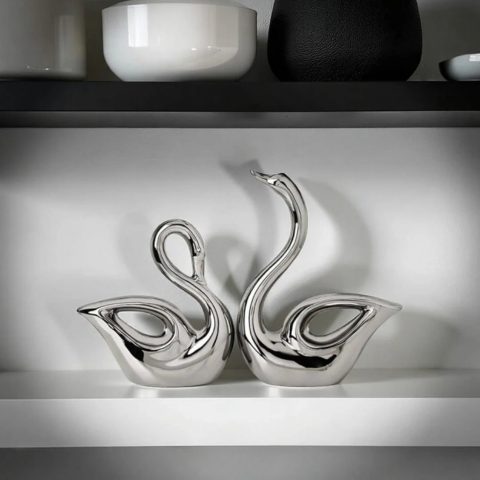 Dekorativ Keramik Skulptur – Elegance Og Raffinement 