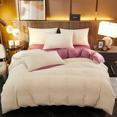 Conjunto de Roupa de Cama 3 Peças – Maciez e Conforto em Polar 