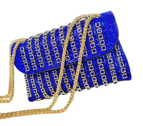 Ida | Clutch mit Strassverzierung — Glänzende Eleganz für Ihre Ausgänge 