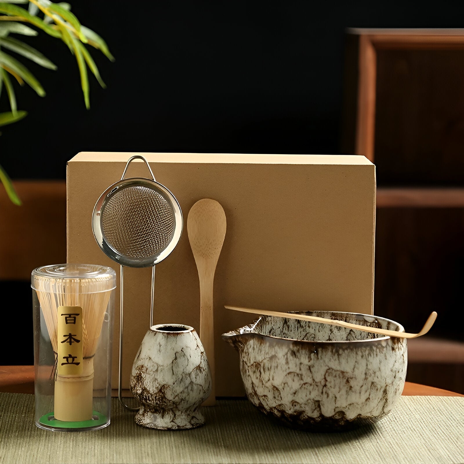 Matcha 6 Piece Preparation Set - Eleganță artizanală și gust rafinat