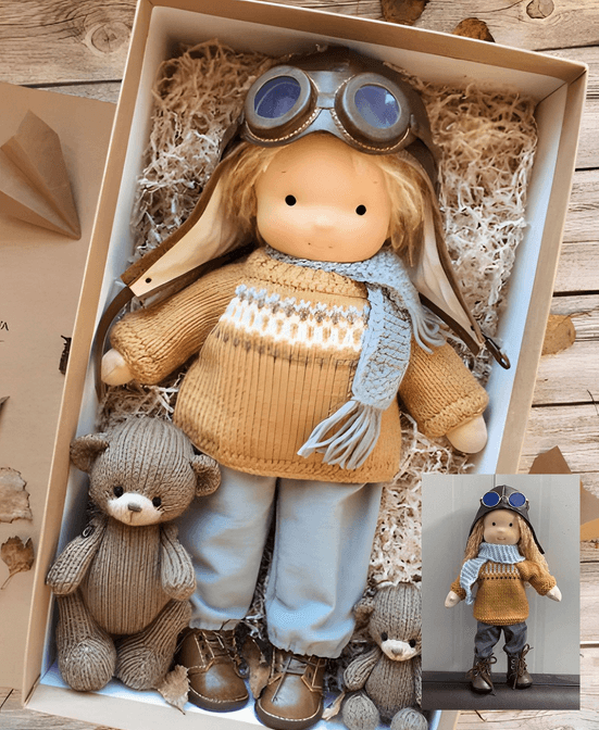 Poupée Artisanale – Cadeau Poétique Et Authentique