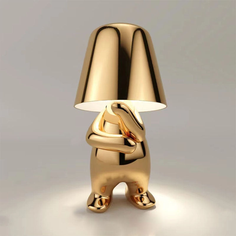 Moderne Tischlampe – Minimalistische Eleganz und sanftes Licht 