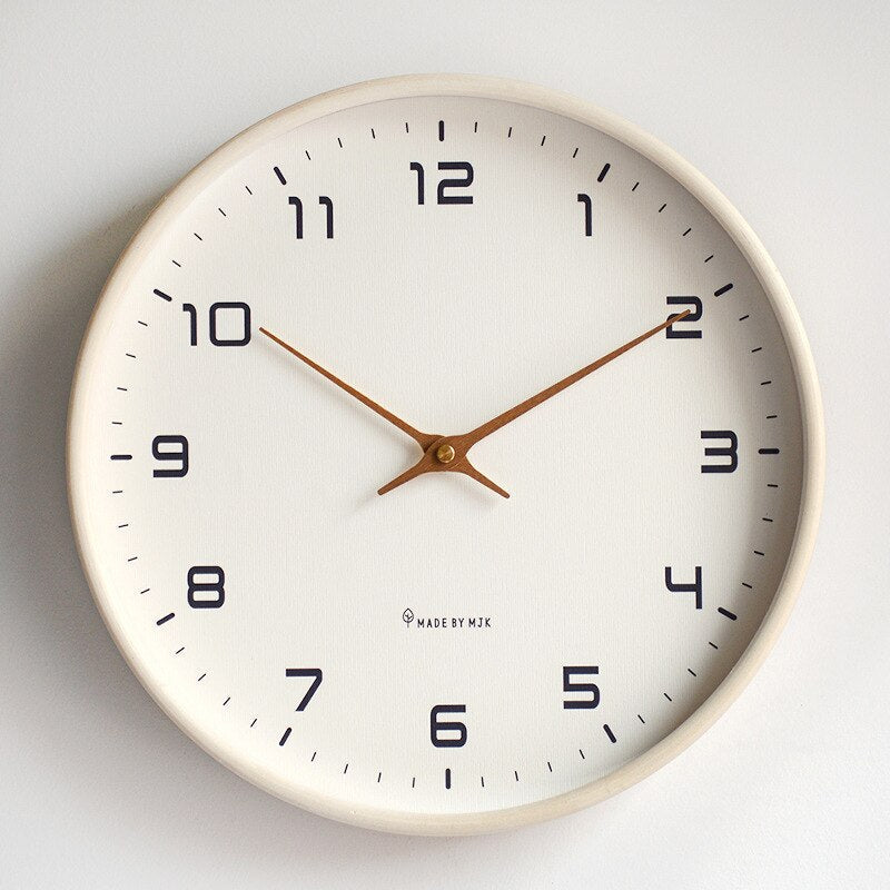 Moderní Nástěnné Hodiny – Minimalistický Styl Inspirovaný Severským Designem 