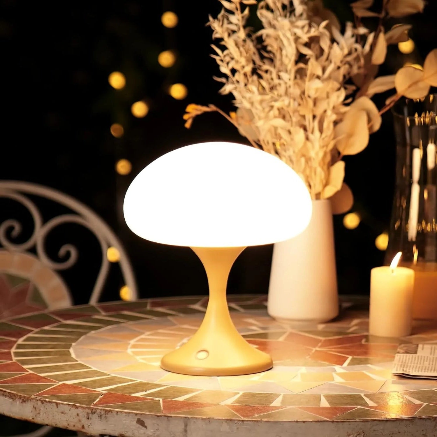 Lampă ciupercă decorativă – atmosferă caldă și la modă 