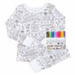 Pijamale de colorat pentru copii – Stimulează creativitatea 