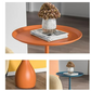 Table D’Appoint Ronde – Structure Métal Et Socle Stable