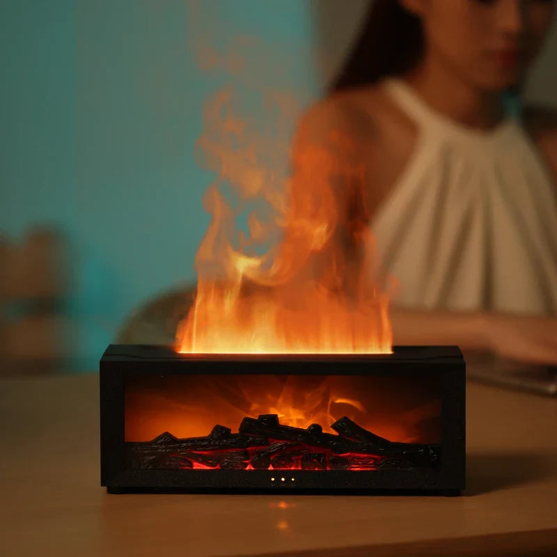 Aromadiffuser Flammeffekt – Varme og Avslappende Atmosfære 