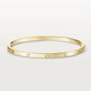 Minimalistische Gouden Bangle - Discrete en Tijdloze Elegantie 