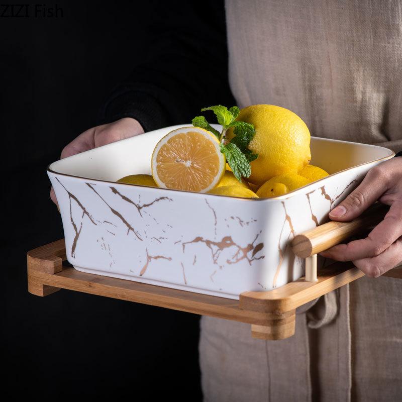 Bol de servire european cu bază - Eleganță și prezentare rafinată