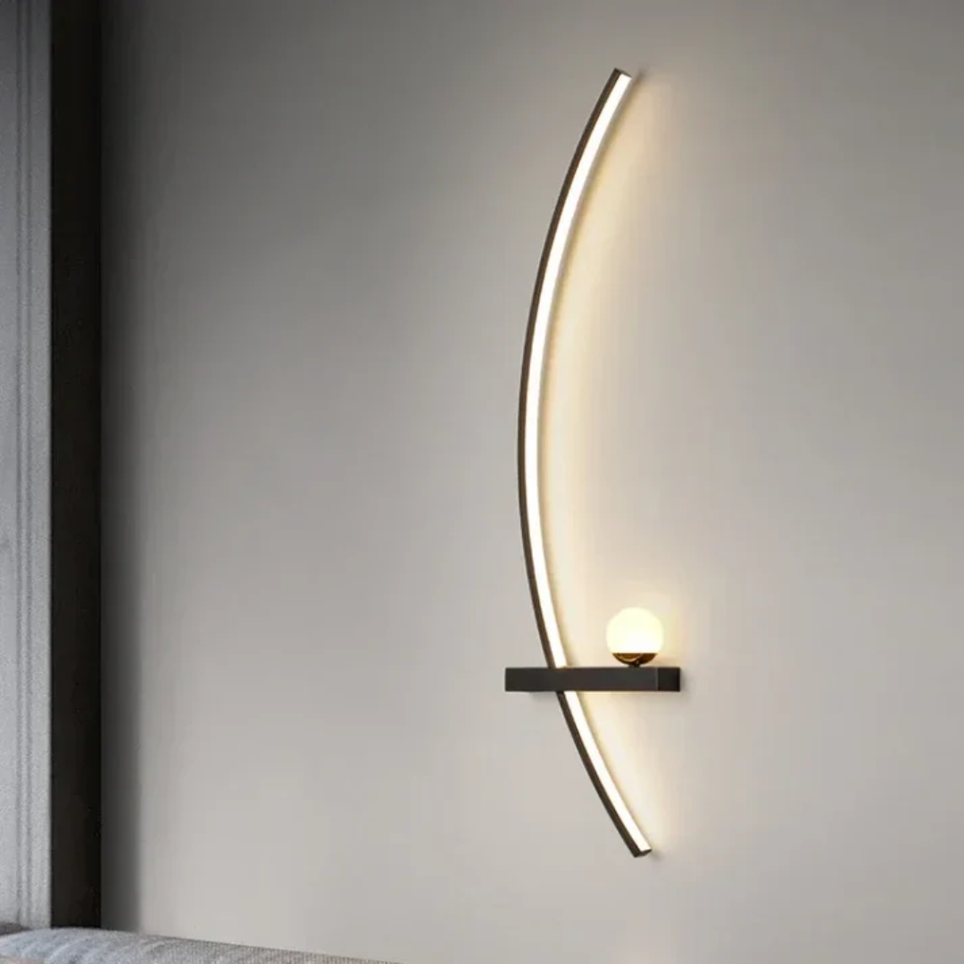 Aplique de pared LED – Iluminación moderna y elegancia minimalista 