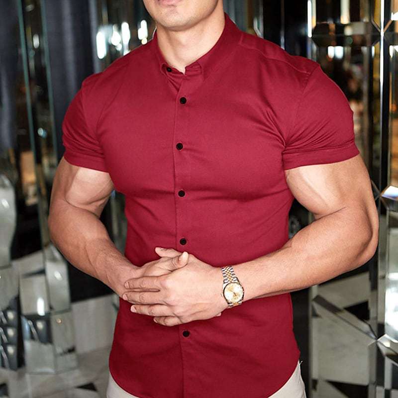 Joseph | Elegant Lyhythihainen Paita – Slim Fit ja Moderni Tyyli 