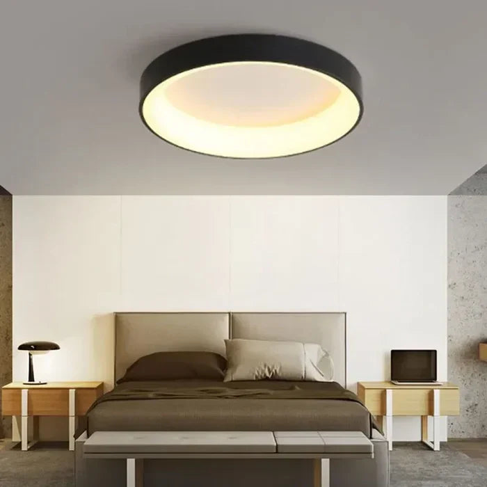 Lumină de plafon – Linie elegantă și atmosferă caldă 