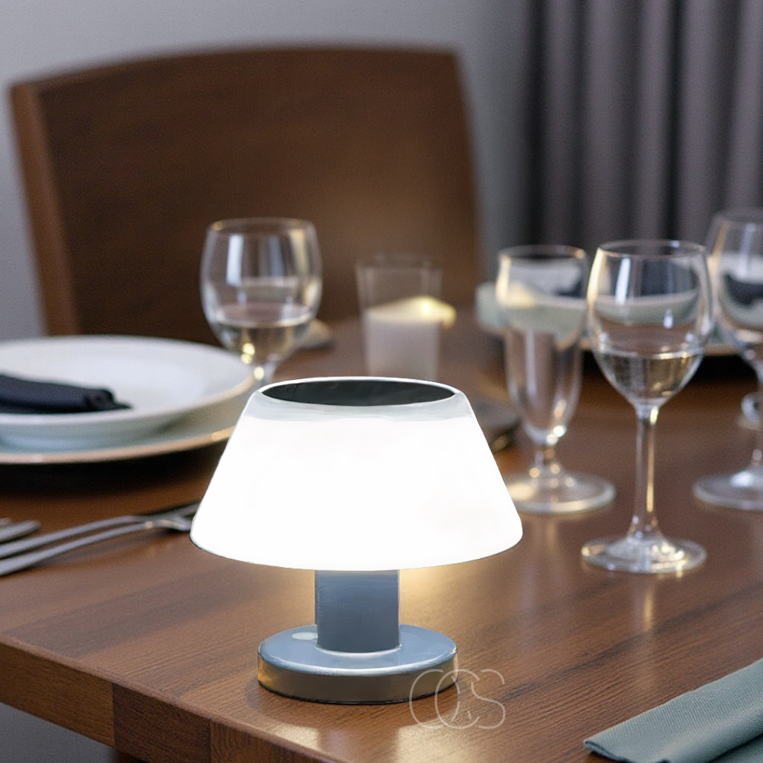 Trådløs Solcellebordlampe – Økologisk og Praktisk 