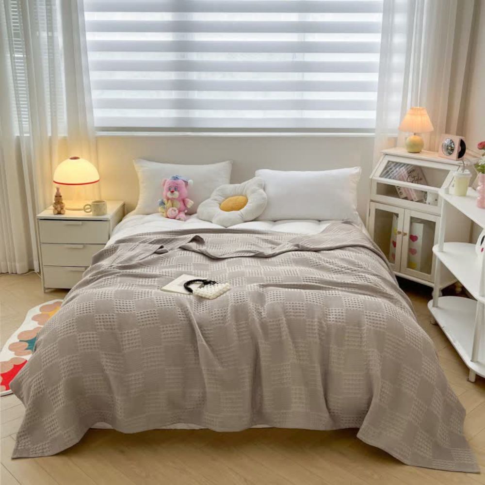 Cobertor Acolchado de Lujo – Confortable y Elegancia Natural 