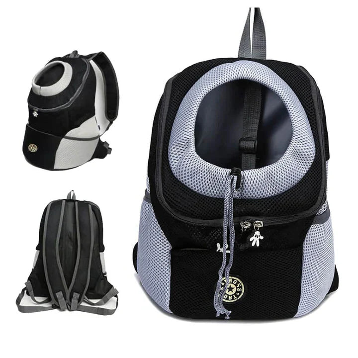 Mochila de Animais – Janela Transparente e Grande Espaço Interior 