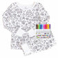 Pijamale de colorat pentru copii – Stimulează creativitatea 