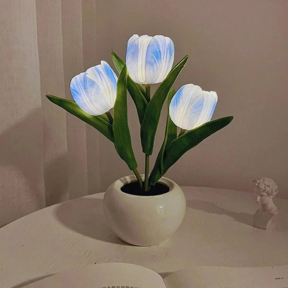 Dekorativ Lampa Tulpan – Varm och Raffinerad Atmosfär 