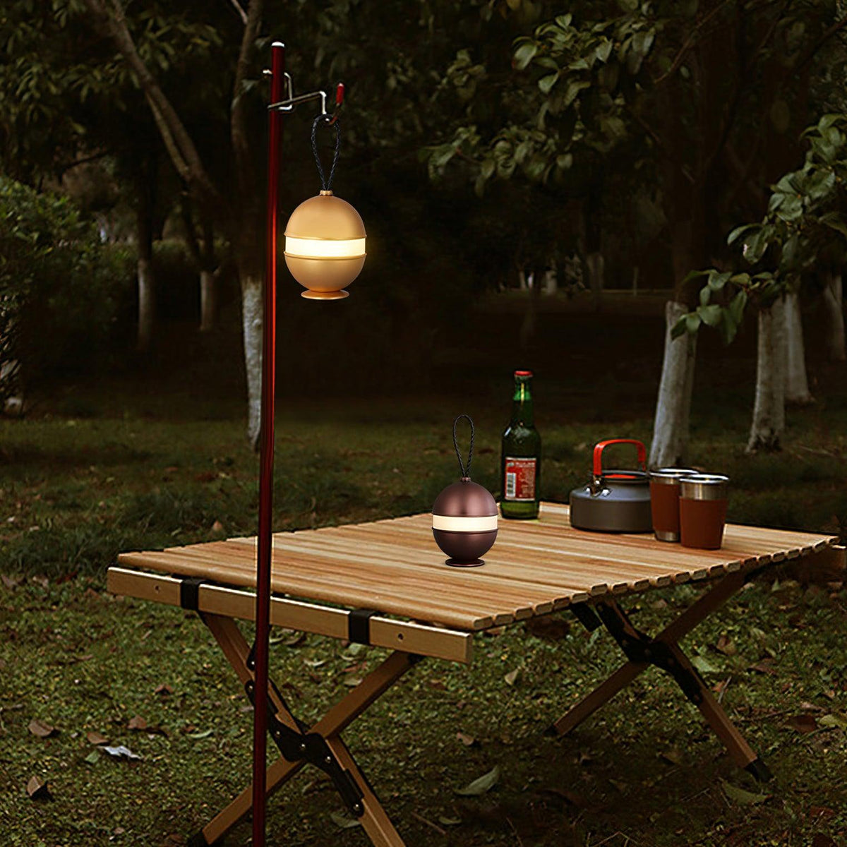Lámpara Esfera Recargable - Diseño chic y luz relajante