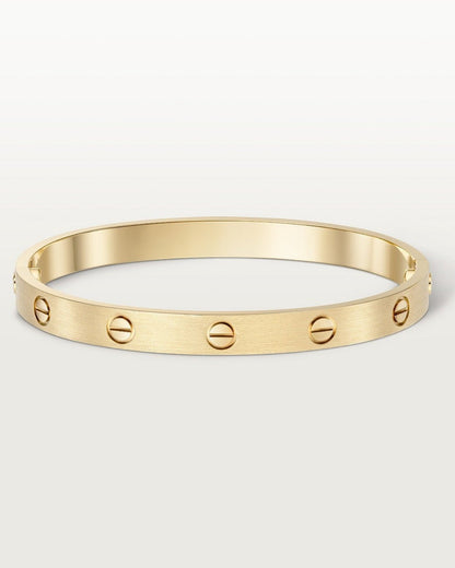 Minimalistische Gouden Bangle - Discrete en Tijdloze Elegantie 