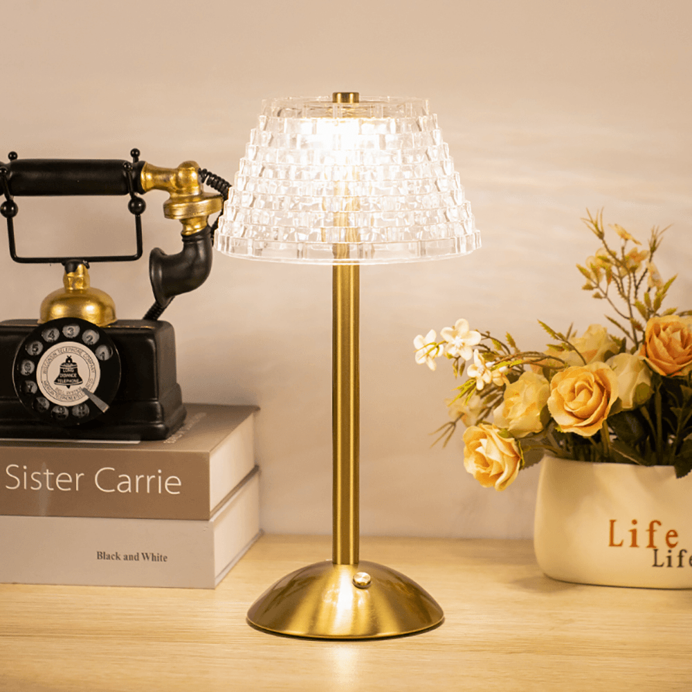 Draadloze Tafellamp – Mobiele en Elegante Verlichting 