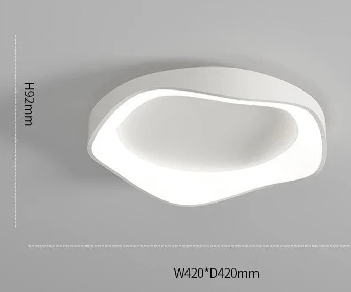 Asymmetrinen LED-kattovalaisin – Trendikkyys ja eleganssi 