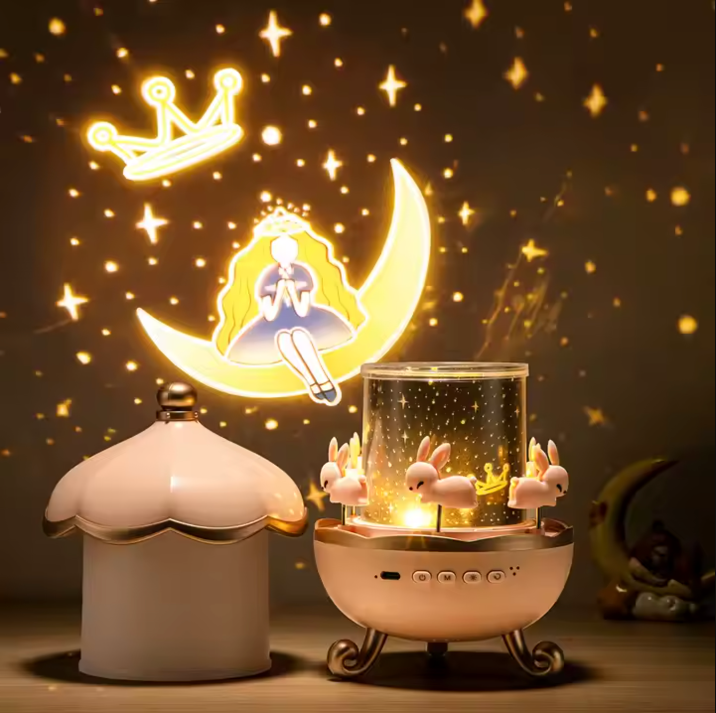 Night Light Projector — Starry Sky In Light 