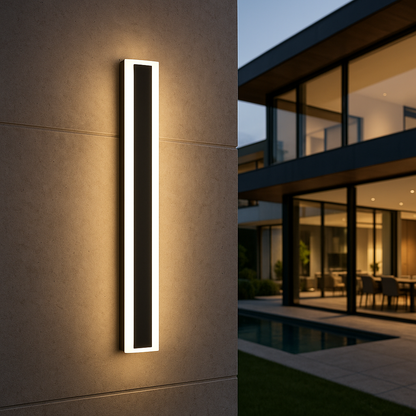 Aplique de Parede Exterior Moderna – Ideal Para Jardim Ou Fachada 