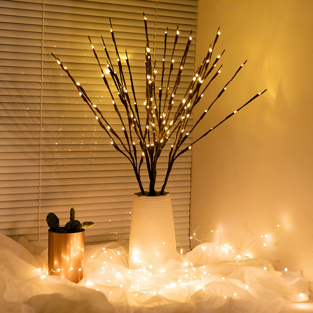 LED Light Decoration – Warm and Elegant Atmosphere 