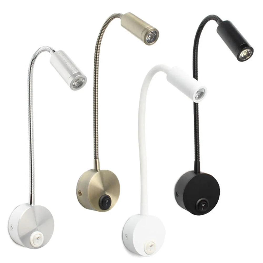 Elastyczna lampa ścienna LED - mobilność, elegancja i ukierunkowane światło