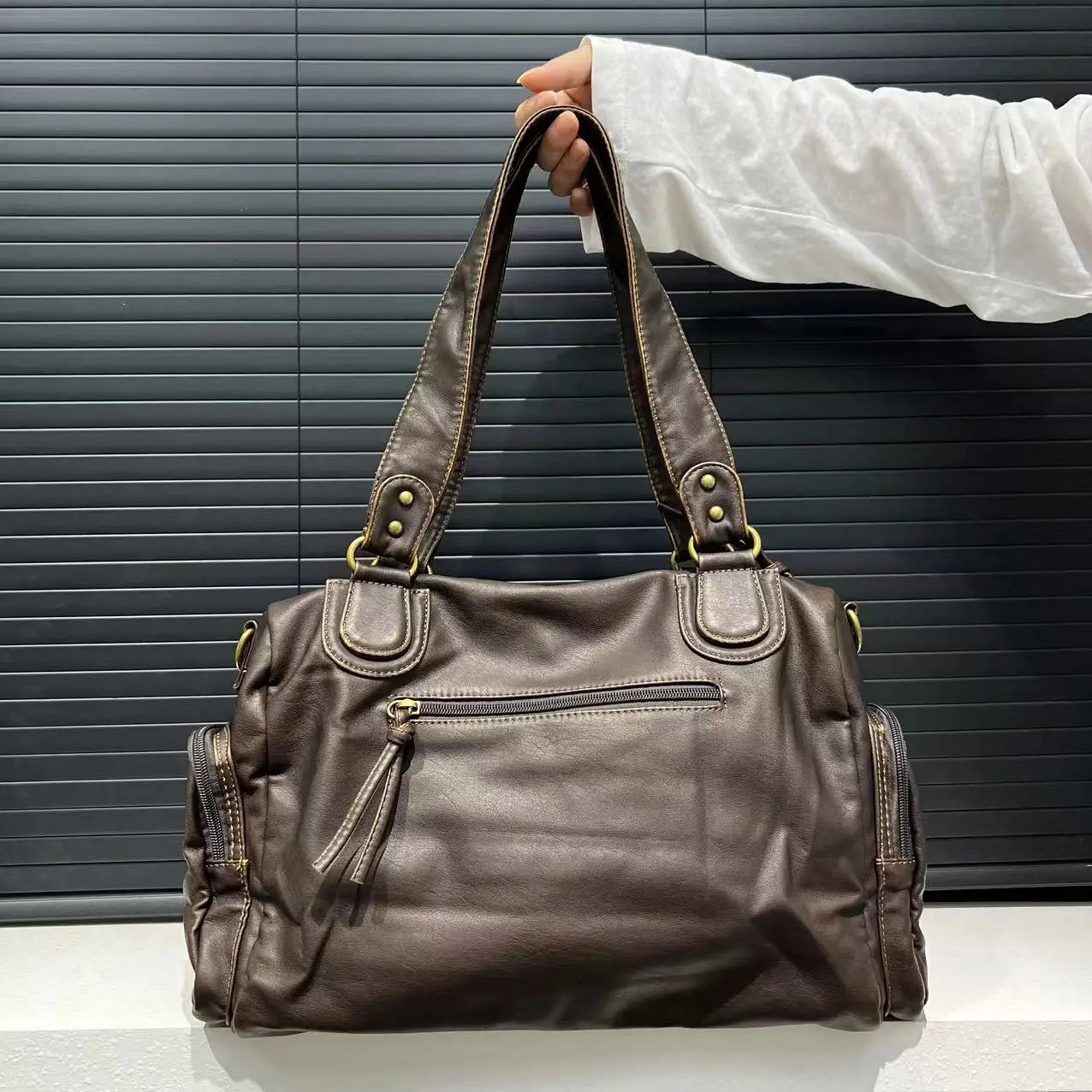 Clara | Saco À Mão Retro Com Alça – Elegância Intemporal E Estilo Vintage 