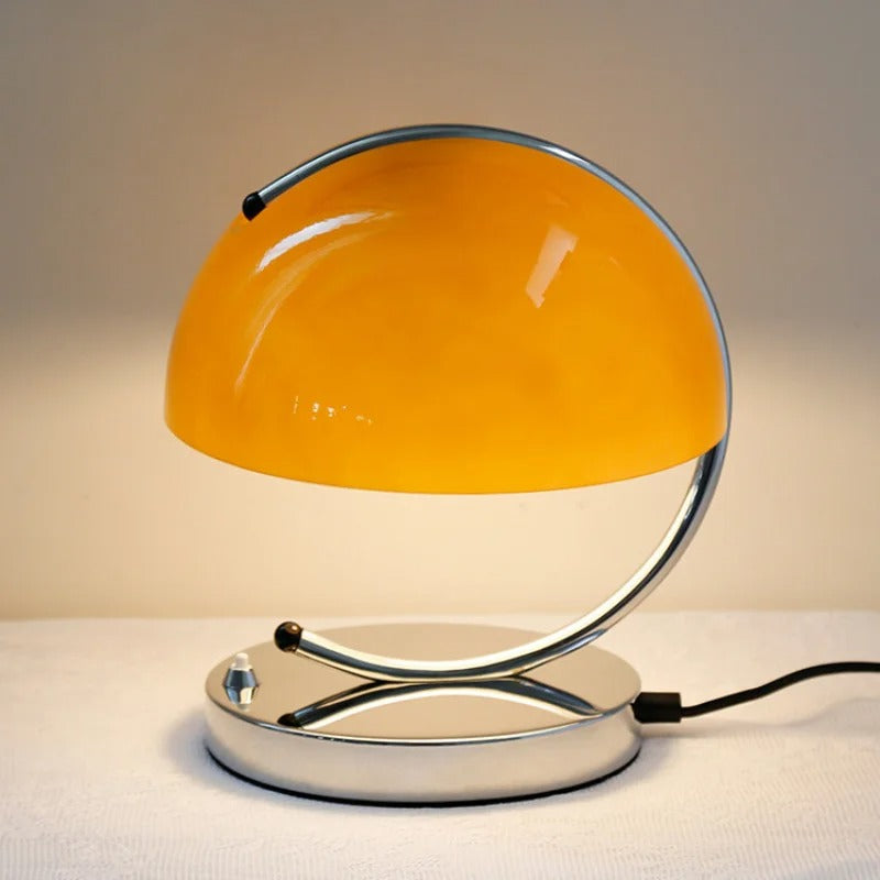 Lampada da Tavolo Stile Scandinavo in Vetro – Eleganza e Modernità 