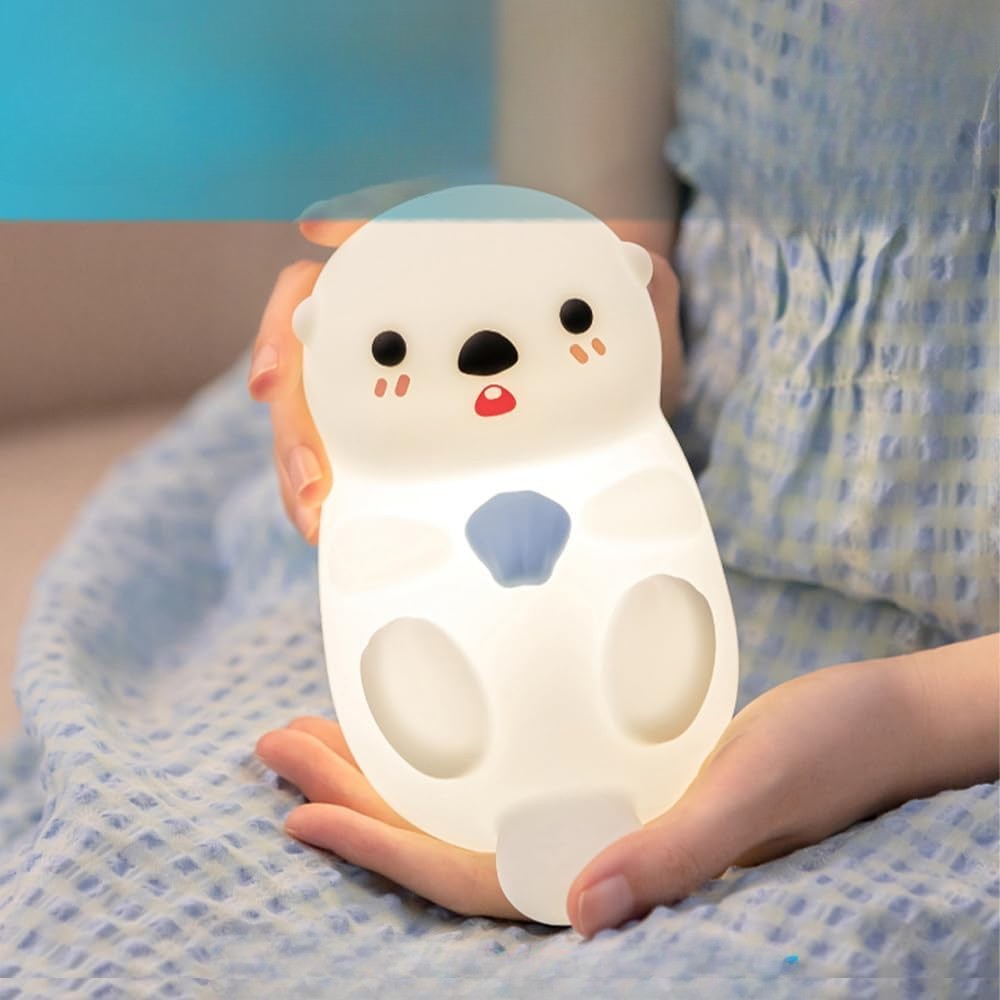 LED Nachtlampje – Schattige Zachte Silicone Zeehond 
