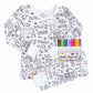 Pijamale de colorat pentru copii – Stimulează creativitatea 