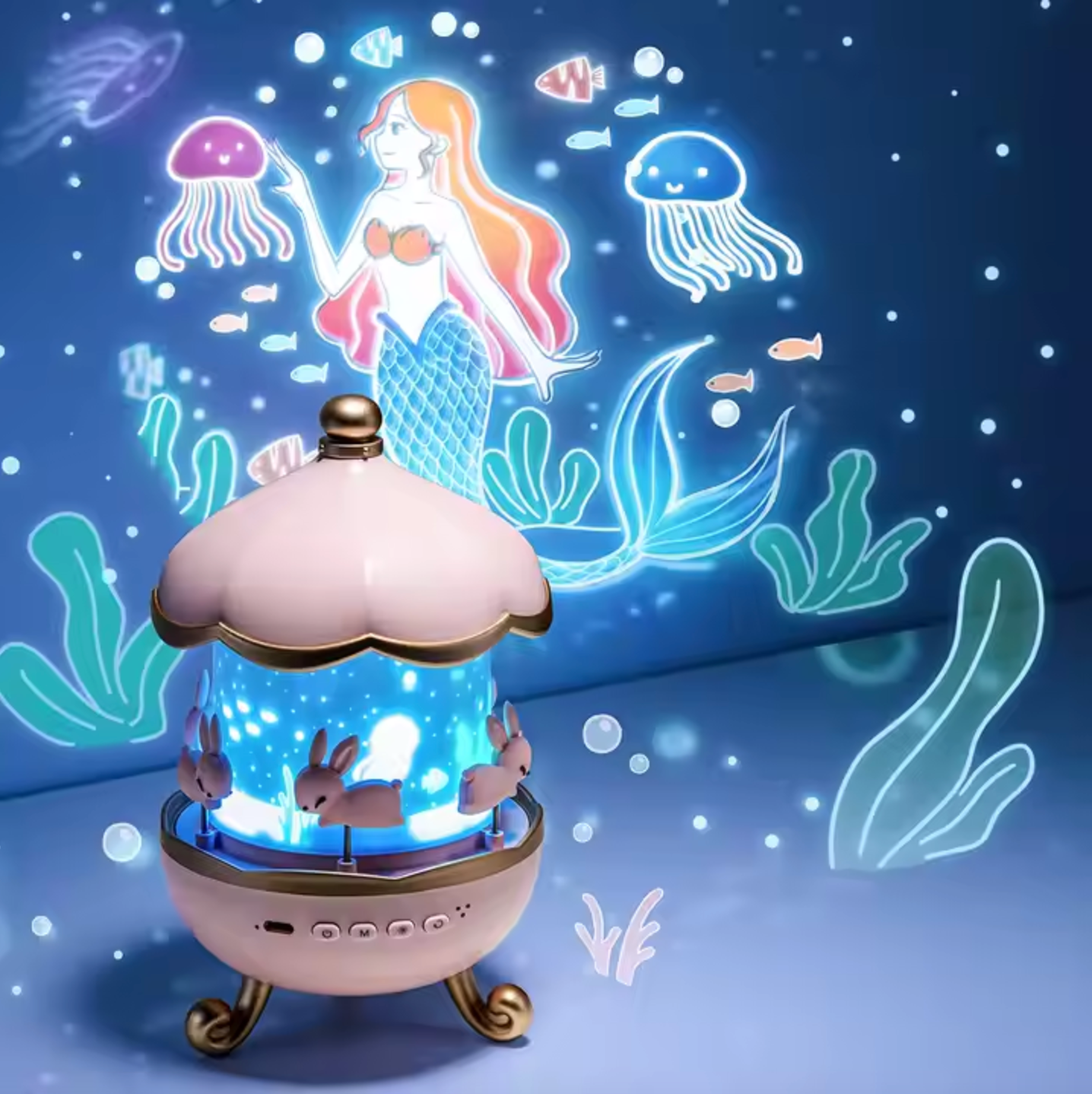Night Light Projector — Starry Sky In Light 