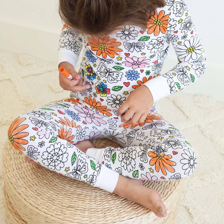 Pijamale de colorat pentru copii – Stimulează creativitatea 